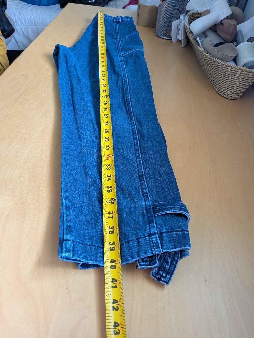 NEON BLONDE Bombshell Jolie High Waist Jeans Women Size 26 100% Cotton Blue - Picture 12 of 14